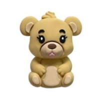 Медвежонок 3Д светло коричневый Медвежонок 3Д светло коричневый