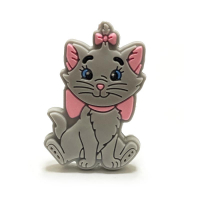 Кошечка с бантиком мини Светло Серая Кошечка с бантиком мини Светло Серая