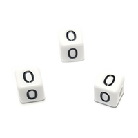 цифра 0 акрил