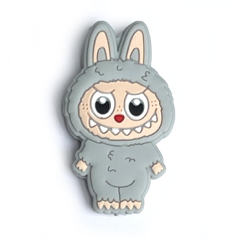 Лабубу светло серая