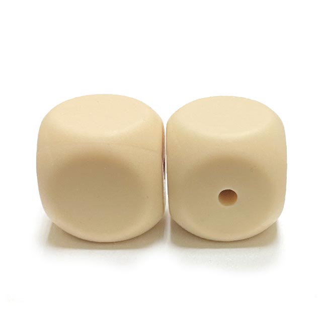 Кубик Бежевый силиконовый Кубик Бежевый силиконовый