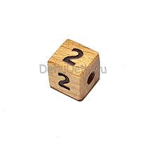 цифра 2 (бук, тиснение)