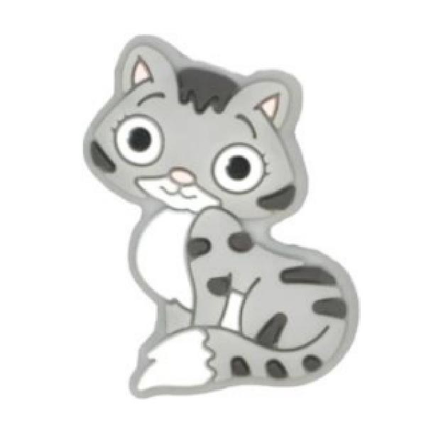 Киска мини с сердечком Светло Серый Киска мини с сердечком Светло Серый