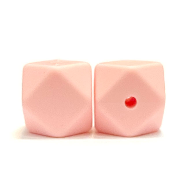 Многогранник нежно розовый