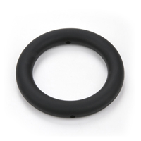 кольцо черное силиконовое