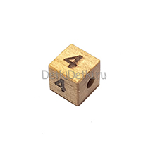 цифра 4 (бук, тиснение)