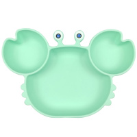 Тарелка Крабик Мята