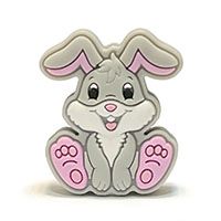 Заяц мини Светло серый