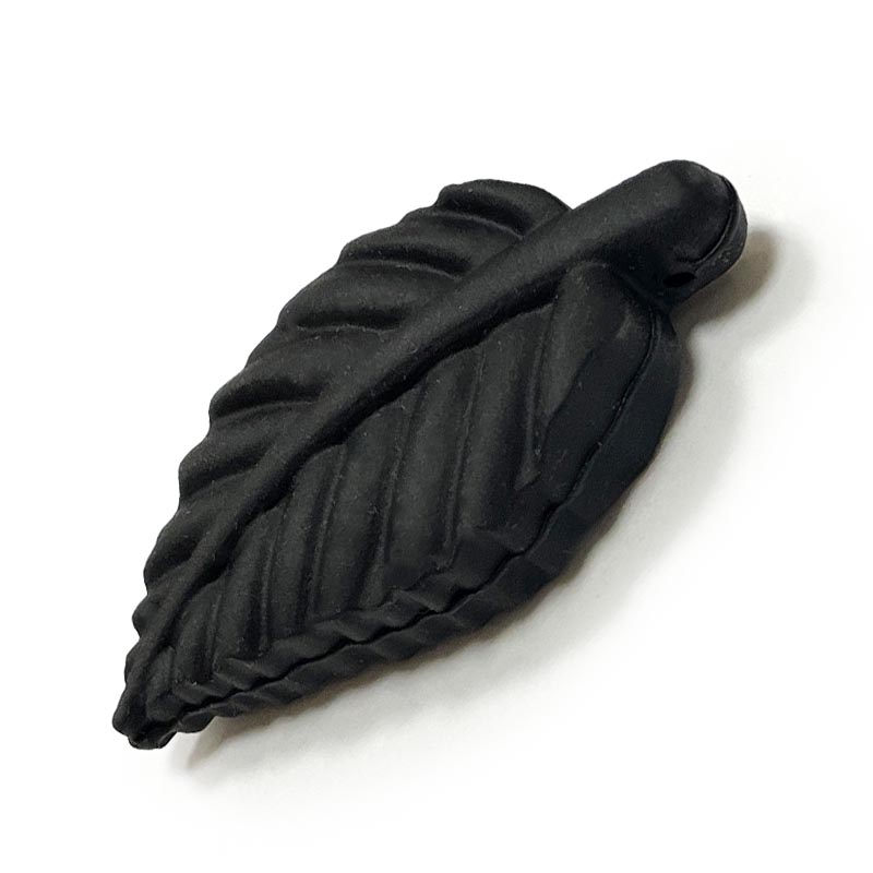Листик мини Черный