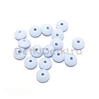 Линза 12 мм Pastel blue силиконовая