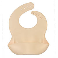 Нагрудник силиконовый Soft Pink (Завод 1)