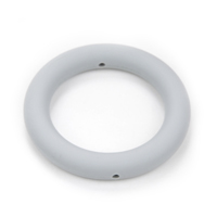 кольцо светло серое силиконовое