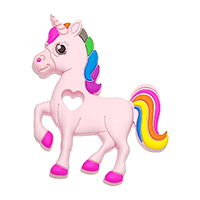 Единорог 3 розовый