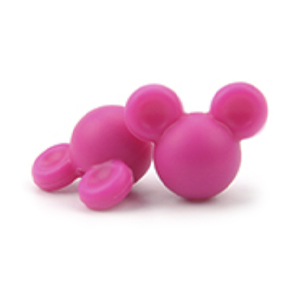 Голова микки темно розовый
