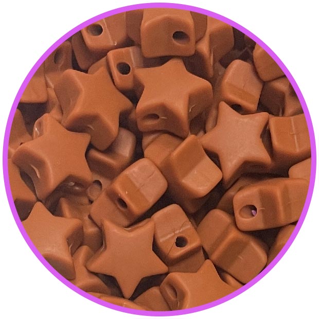 звезда мини Темно Оранжевый