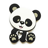 Панда лапки серые