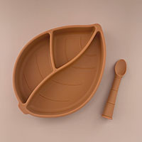 Ложка силиконовая Bamboo (Охра)