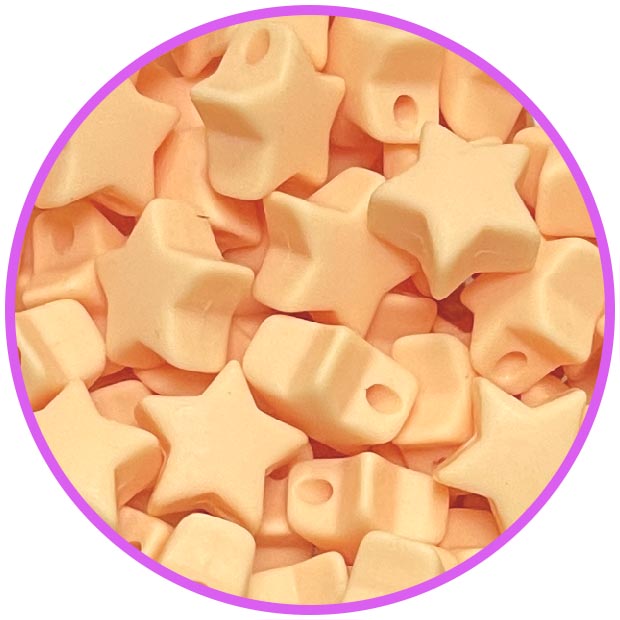 звезда мини Peach Quartz