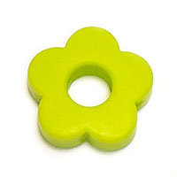 Цветок с отверстием светло салатовый