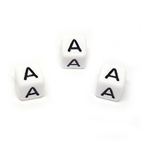 буква А акрил