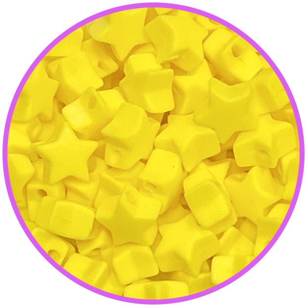 звезда мини желтая