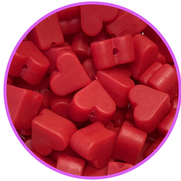 Сердечко мини Красный