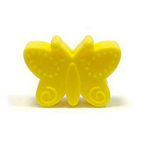 Бабочка мини желтая