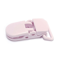 Клипса пластиковая 1 Baby Pink Клипса пластиковая 1 Baby Pink