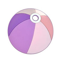 Мяч надувной Фиолетовый