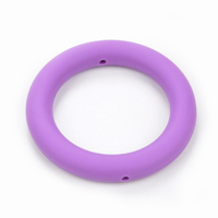 кольцо фиолетовое силиконовое