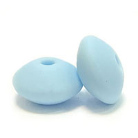 Линза 12 мм Baby blue силиконовая (Завод 1)