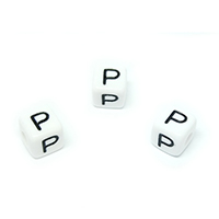 буква Р акрил