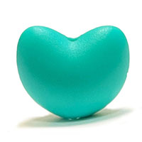 Сердечко бирюза