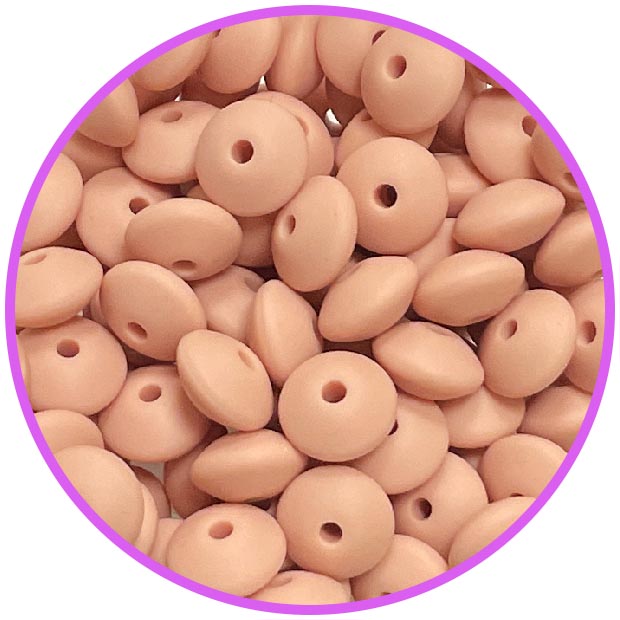 Линза 12 мм Dusty Pink