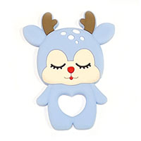 Малыш Олененок Нежно-голубой