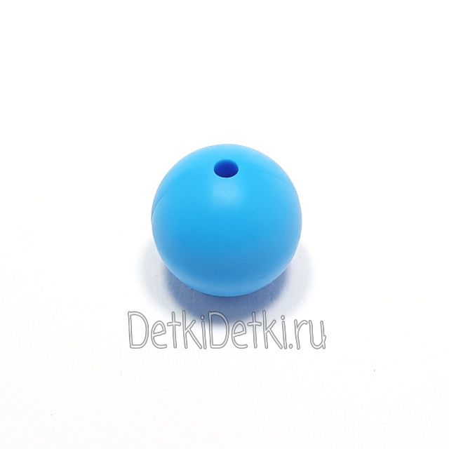 бусина Голубая 15 мм