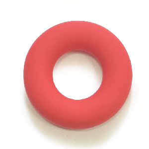 Пончик новый красный