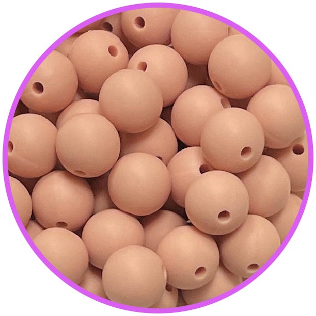 бусина 12 мм Dusty Pink (Завод 1)