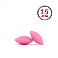 Линза 15 мм пинк силиконовая