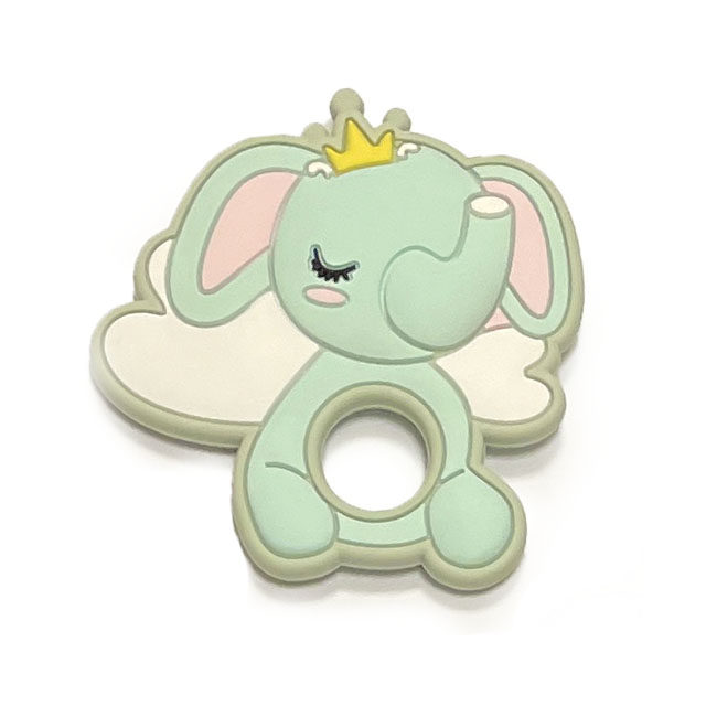 Слоник с короной Мята