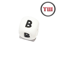 буква B (толстый шрифт, силикон) буква B (толстый шрифт, силикон)