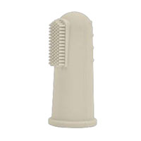 Щёточка прорезыватель на пальчик Песок 15-1308 (в футляре)