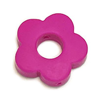 Цветок с отверстием фуксия