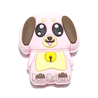 Щеночек мини розовый