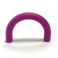 Силиконовая Темно розовая дуга