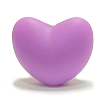 Сердечко фиолетовое