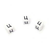 буква Ц акрил