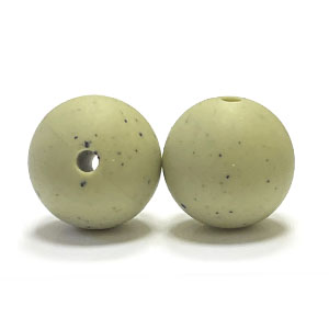 бусина 12 мм гранит-лен