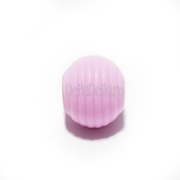 бусина Рифленая pale pink
