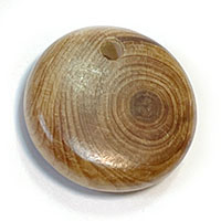 Кулон разноразмерный от 25-35 мм можжевеловый